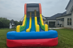 20 Foot Fun Dual Lane Water Slide