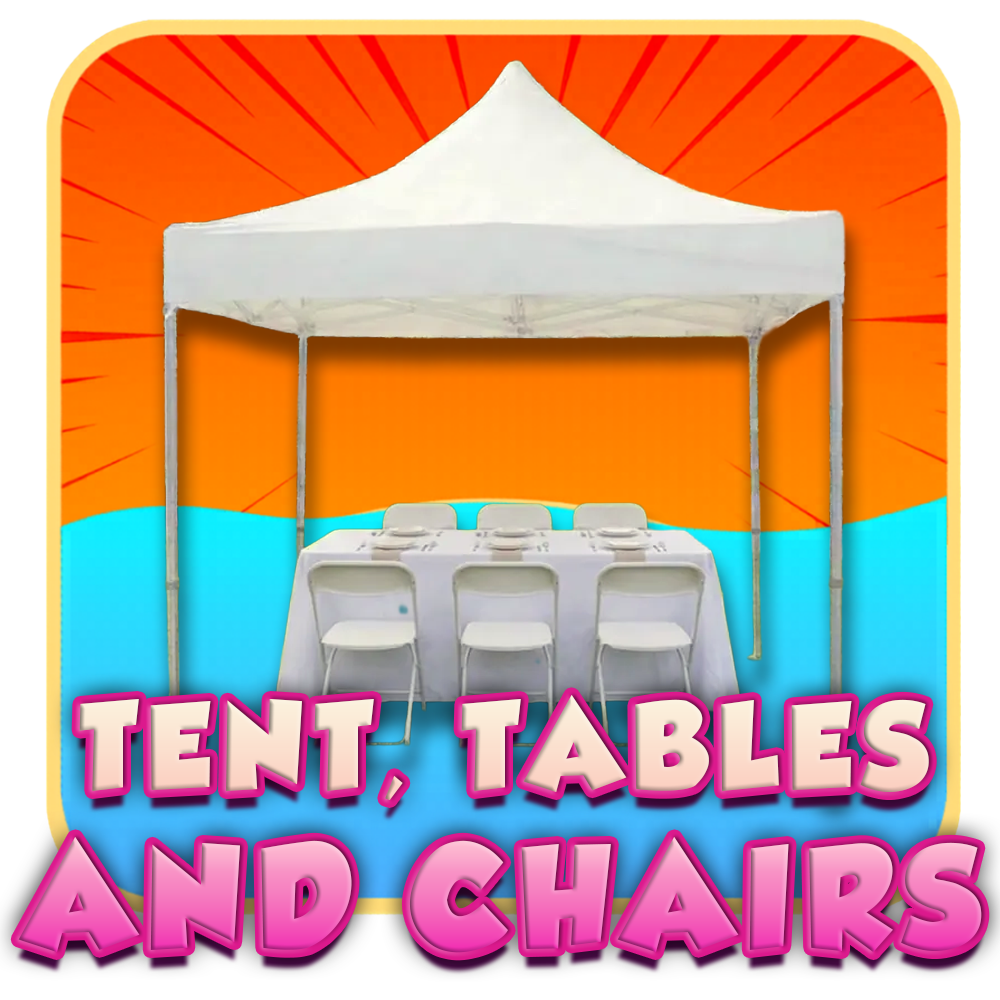 tents tables chairs rentals SB Home
